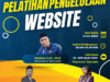 WEBINAR PELATIHAN PENGELOLAAN WEBSITE